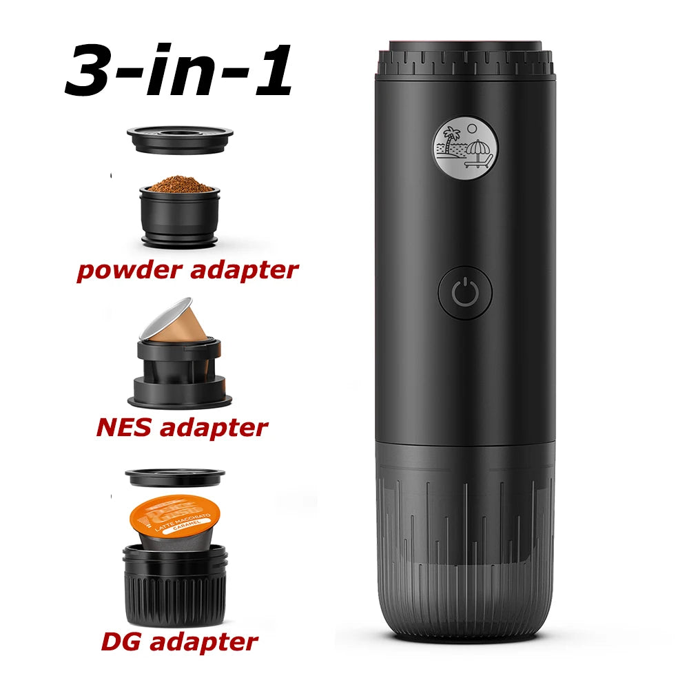 Portable Espresso Coffee Machine With Self-heating Capsule Coffee — product view 7