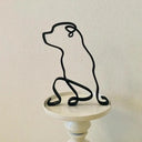 Durable Metal Dog Sculpture For Pets