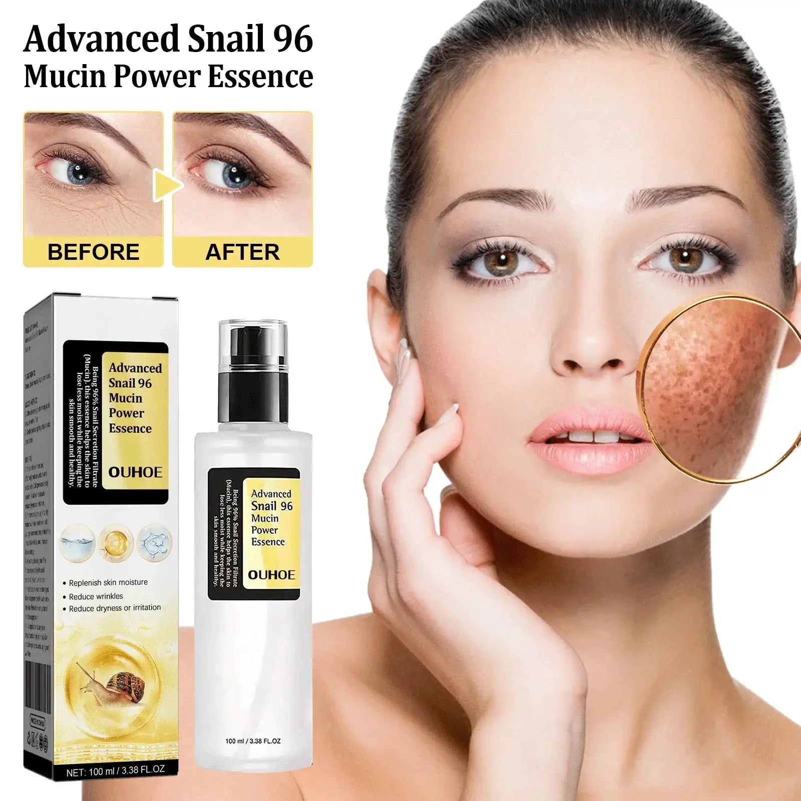 Snail Anti Aging Serum For Firming And Tightening 100ml Essence