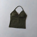 Yoga Set Breathable Sexy Halter Sports Bra