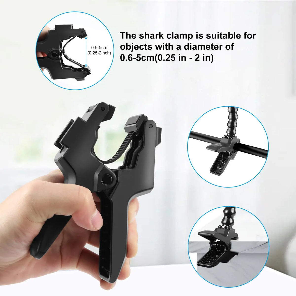 Puluz Adjustable Snake Bracket Shark