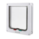 Smart Pet Flap Door with 4-Way Locking System for Pets