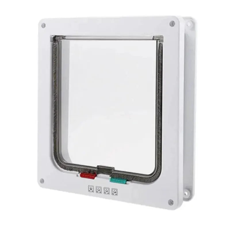 Smart Pet Flap Door With 4 Way Locking System For Pets
