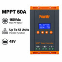 Powmr 60A Mppt Solar Controller