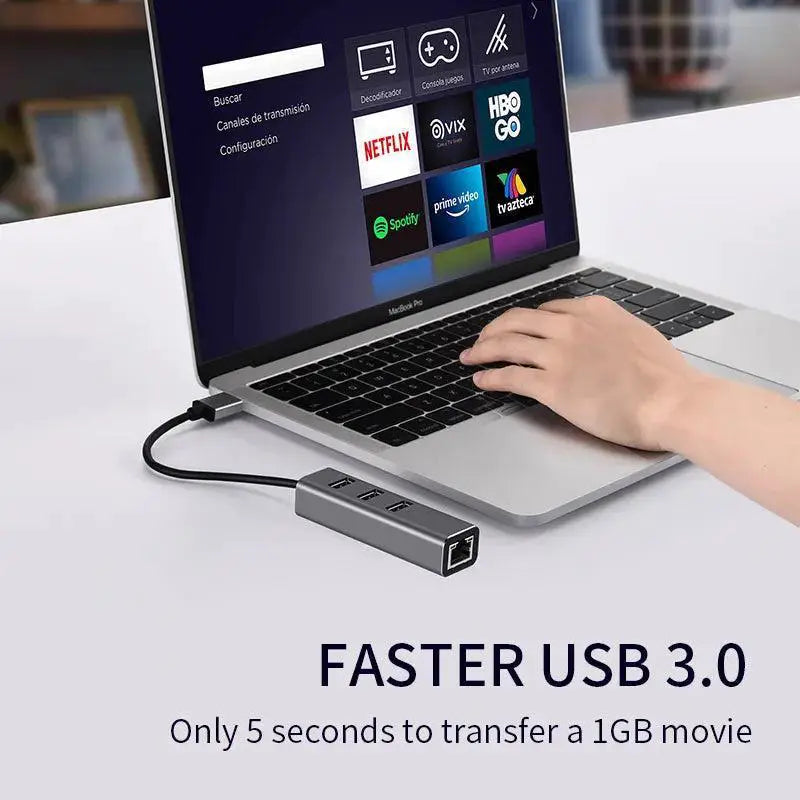 USB C Hub Adapter Enhanced Connectivity For Laptops Now