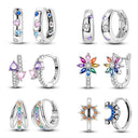Sterling Silver Hope Rainbow Flower