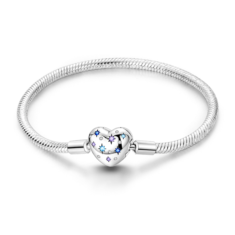 Sterling Silver Bracelet Cm Leaf