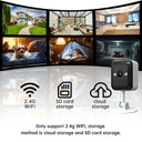 Jooan 1080P WiFi Outdoor Camera IP66 Two Way Audio