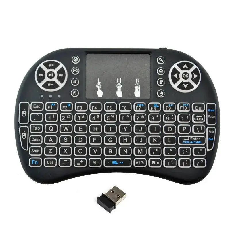 7-In-1 Wireless Backlit Air Mouse Remote Keyboard Device