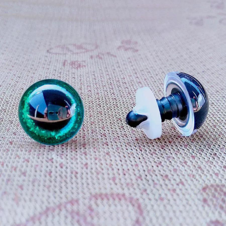 Glitter Safety Eyes For Crochet Toys DIY Projects Crafting