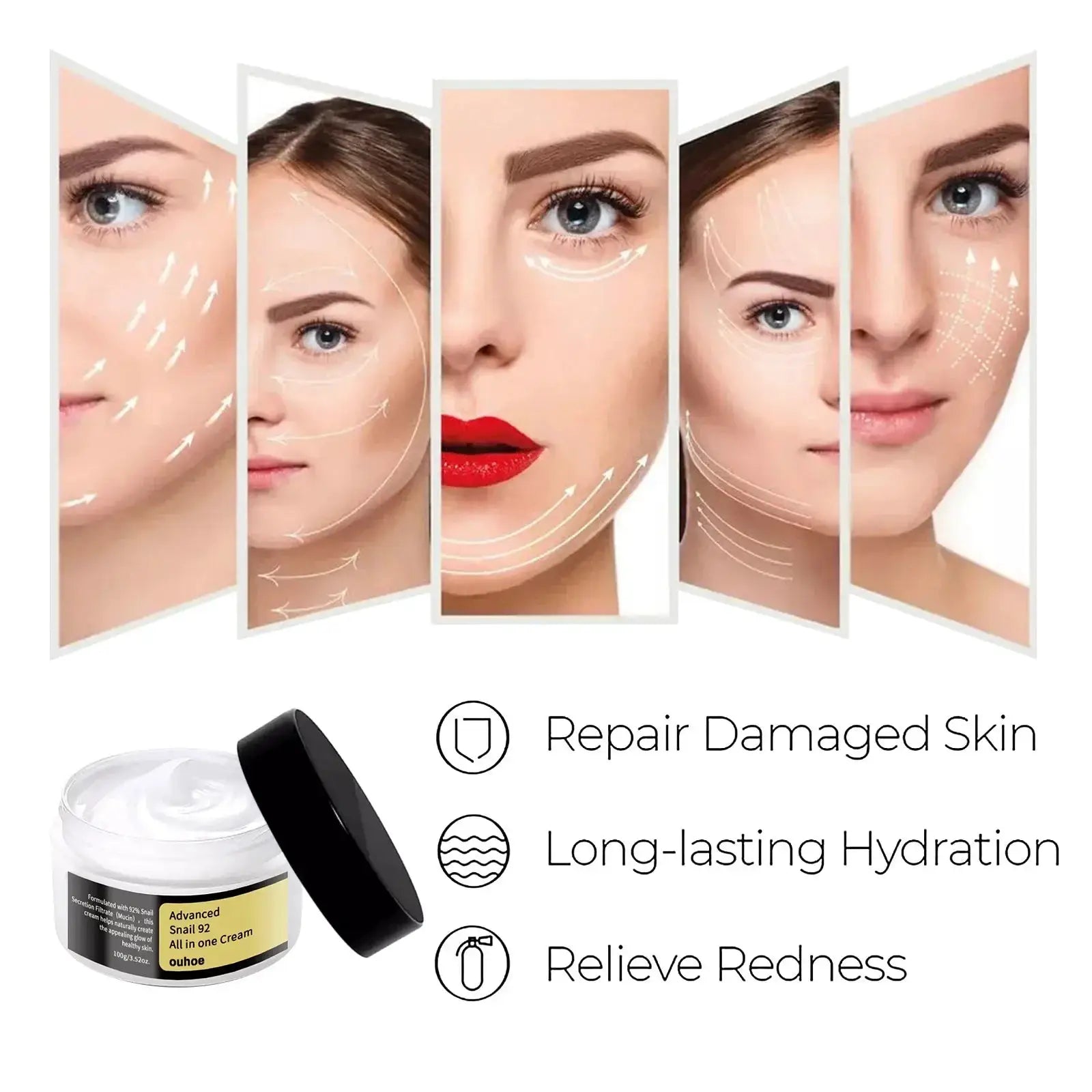 Snail Anti Aging Serum For Firming And Tightening 100ml Essence