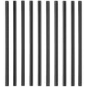 10 Pcs Colored Black Wood Pencils for Sketching and Coloring