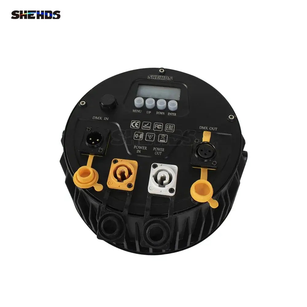 SHEHDS LED Waterproof 18x18W Par Lighting RGBWA UV 6in1
