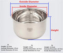 Rice Cooker Pot Replacement 304 Stainless Steel Non-Stick 5L