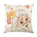 Cozy Linen Pillow Cover for Winter Decor