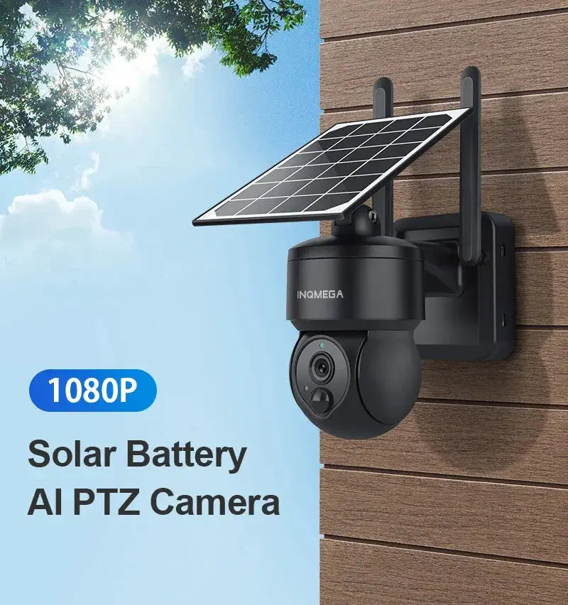 INQMEGA Mini Wifi HD Solar Camera Mobile Tracking Cam