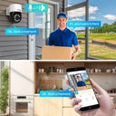 Smart AI Face Detection Outdoor Cam