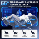 Space Walk & Ankle Stretch 4D Massage Chair Full Body 2026 Zero Gravity SL Track Stretch Massage Chair Recliner with Foot Roller