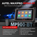 Autel MaxiPRO MP900BT Automotive Diagnostic Tool 8-inch OBD2 Scanner ECU Coding Tool CANFD DoIP Bidirectional Scan Tool, PK MP808BT Pro/MK900