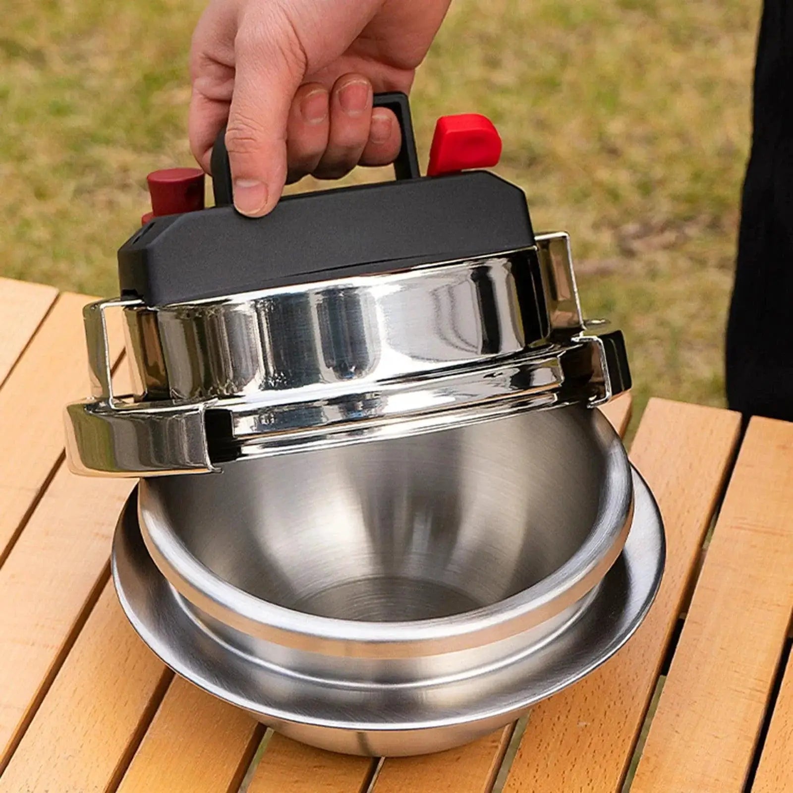 Quick-Cook Nonstick Pressure Cooker 304 Stainless Rice