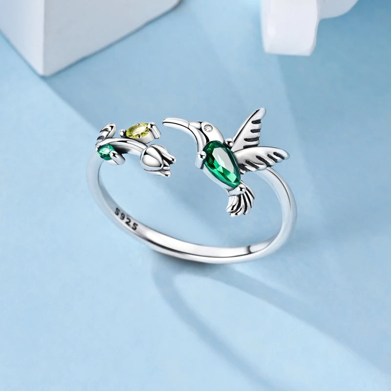 Mula Sterling Silver Ring Tulip