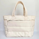 Women Fashion Shopping Bag Large Capacity Nylon