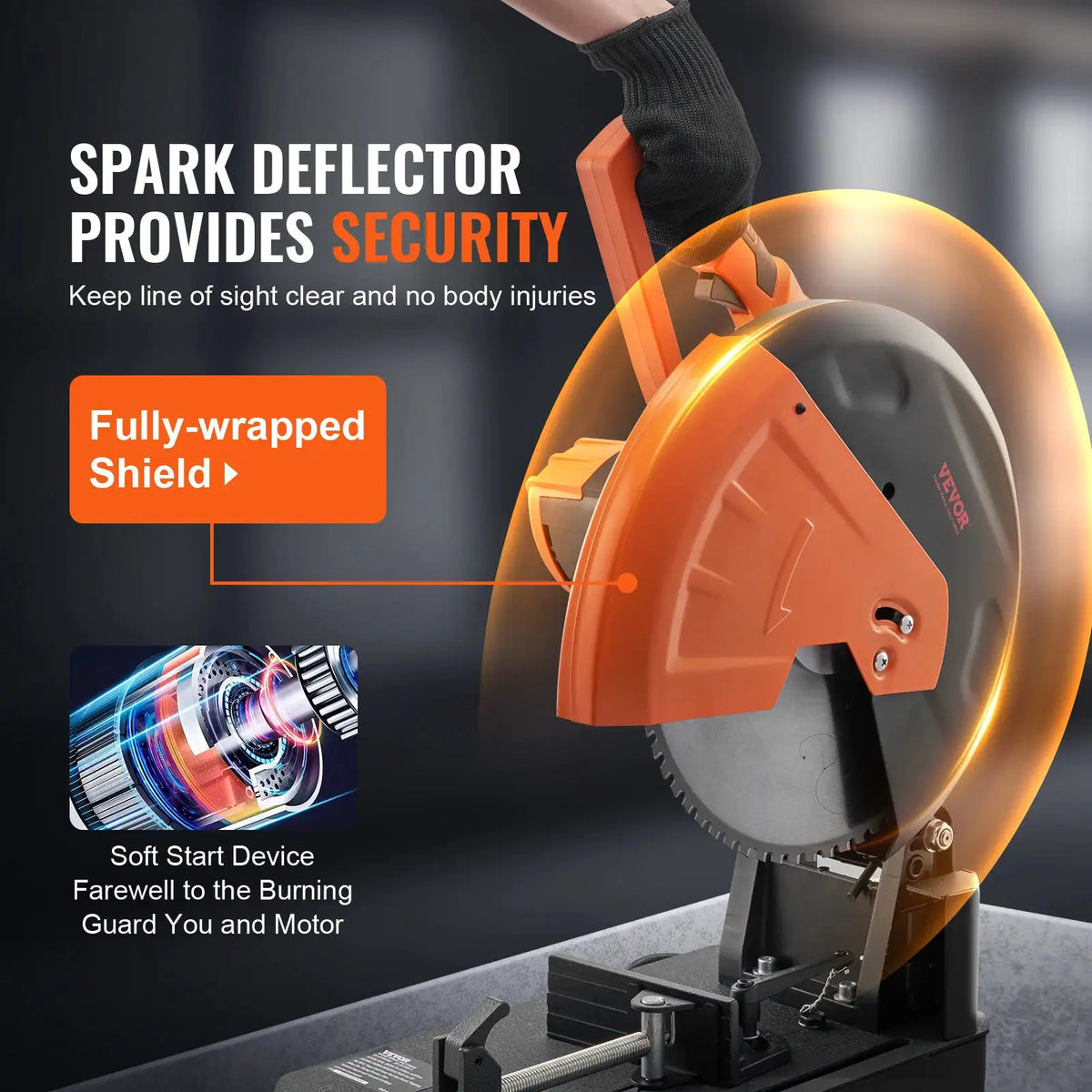 Heavy Duty Steel Chop Saw — product image 5