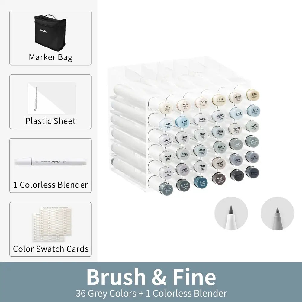 Ohuhu Honolulu Sketching Markers — product view 11
