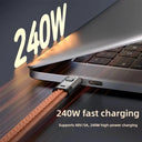 Leather USB-C Cord - Fast Charging