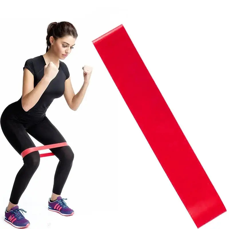 Piece Colorful TPE Resistance Bands Set For Home Fitness — product view 19