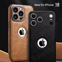 PU Leather iPhone Case - Shockproof Protection