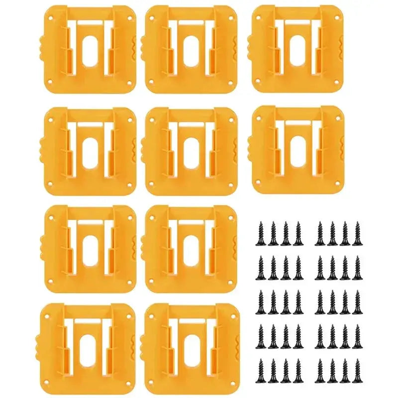 Dewalt 18V 20V Battery Holder Storage Rack Wall Mount