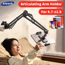 Tablet And Phone Holder Adjustable For Bed With 360 Rotation