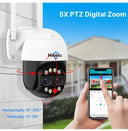 4K PTZ WiFi IP Camera for Home Security
