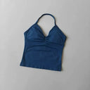 Yoga Set Breathable Sexy Halter Sports Bra