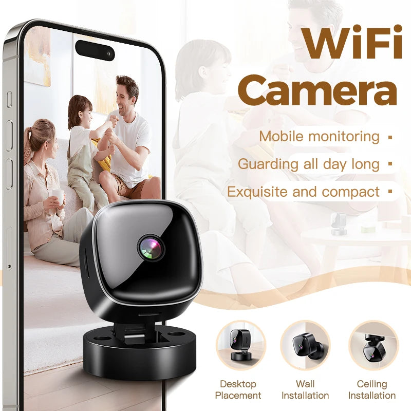 Wireless Rotating Security Video Camera
