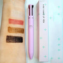 New 4 In 1 Eyebrow Pencil Lip Liner Highlighter Pen