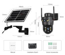 Smart Outdoor Solar Camera for Home