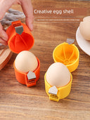 Manual Stainless Steel Egg Peeler for Baking Efficiency