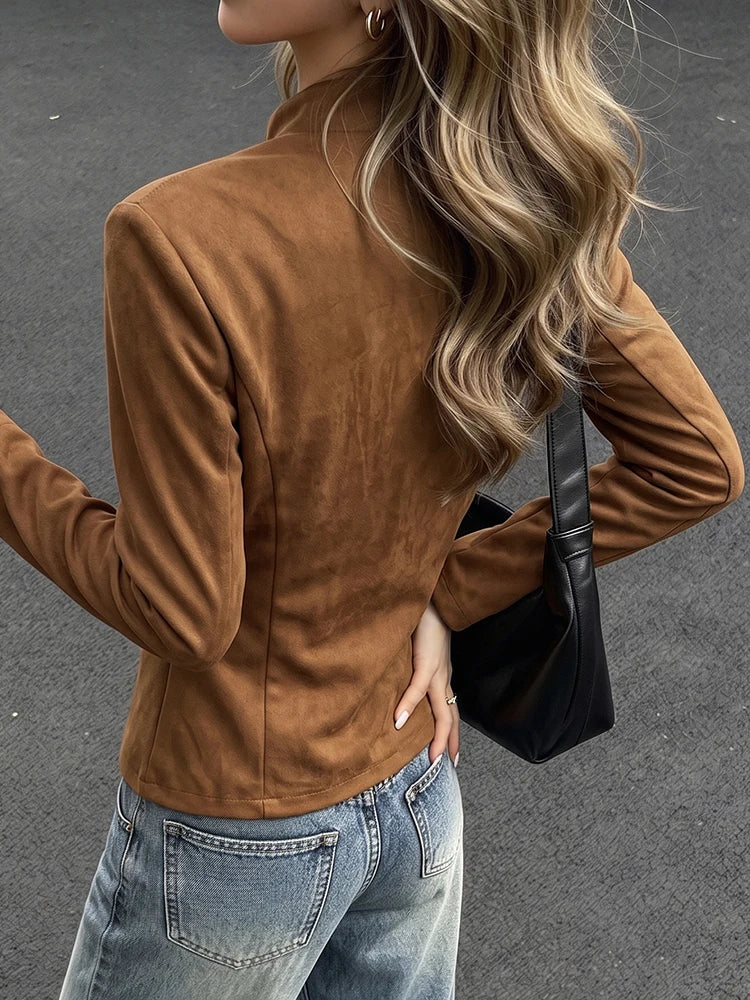 NIBBER Turtleneck Fashion Jacket