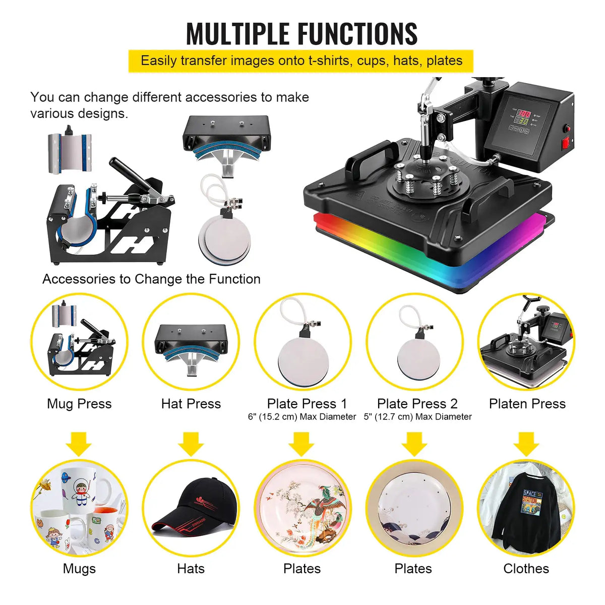 Multipurpose Heat Press Machine — product image 6