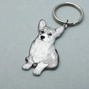 Keepsake Pet Lovers Portrait Keychain
