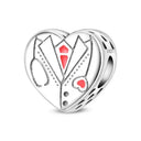 Sterling Silver Charm Beads Glowing
