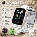 For IOS Watch Ultra 2 SE Men Women Smart Bracelet 1000mAh Battery GPS AMOLED Display Bluetooth Call Sport Waterproof Smart Watch