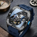 Men Automatic Skeleton Wristwatch