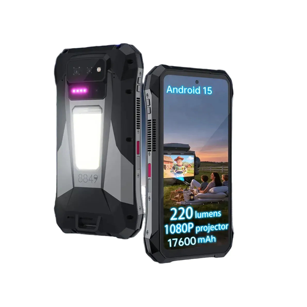 Rugged Phone With Projector — product view 1