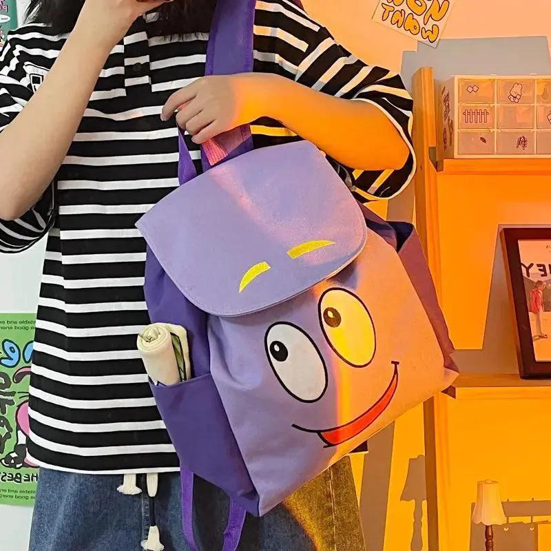 Dora The Explorer Large Capacity Backpack For Kids
