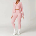 Yoga Set Seamless Fitness Suit Women 3 Piece