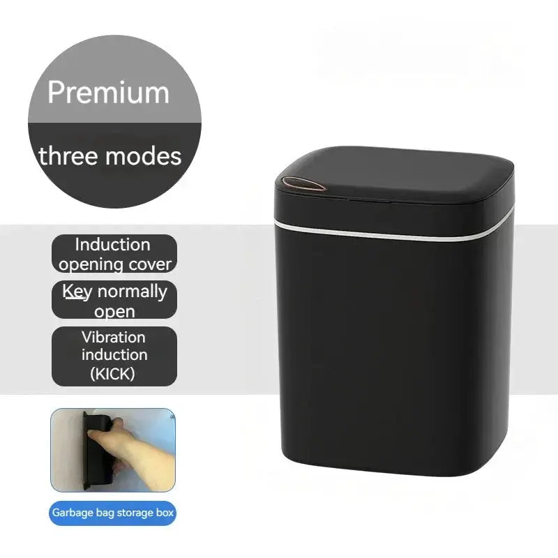 16L Smart Trash Can Automatic Sensor Indoor Anti Odor