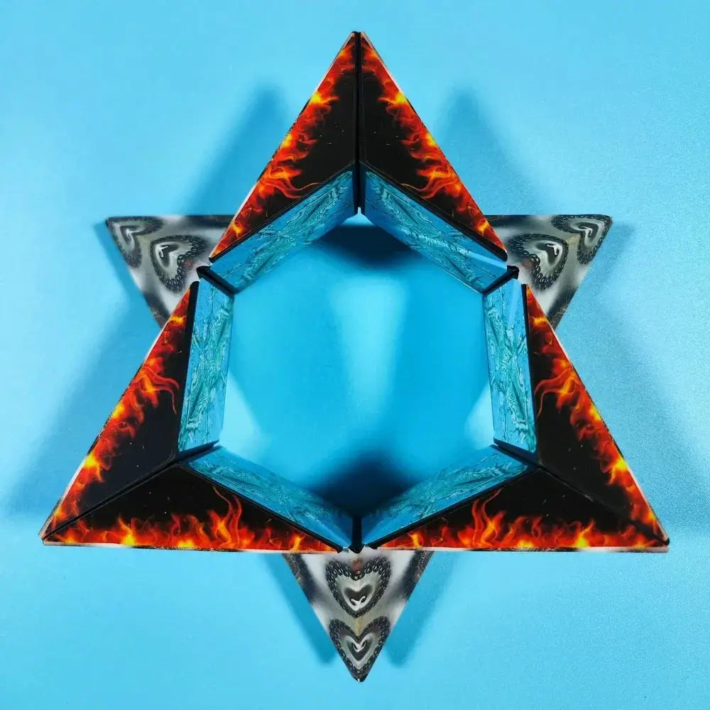 Geometric Magnetic Magic Cube Fidget Toy For Kids Fun - OurLum.com